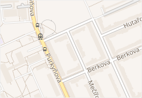 Červinkova v obci Brno - mapa ulice
