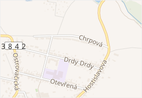 Chrpová v obci Brno - mapa ulice