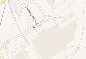 Cimburkova v obci Brno - mapa ulice