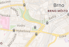 Denisovy sady v obci Brno - mapa ulice