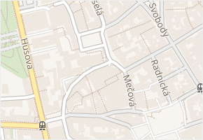 Dominikánské náměstí v obci Brno - mapa ulice