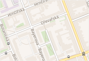 Dřevařská v obci Brno - mapa ulice