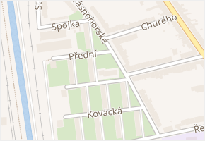 Elišky Krásnohorské v obci Brno - mapa ulice