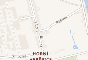 Firemní v obci Brno - mapa ulice