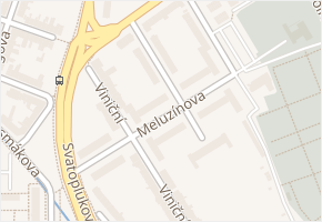 Františky Skaunicové v obci Brno - mapa ulice