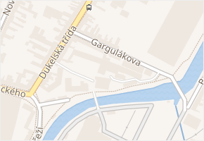 Gargulákova v obci Brno - mapa ulice
