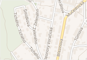 Gogolova v obci Brno - mapa ulice