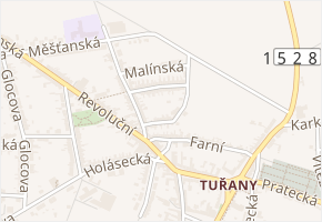 Haraštova v obci Brno - mapa ulice