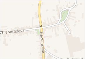 Havránkova v obci Brno - mapa ulice