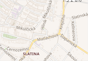 Hliník v obci Brno - mapa ulice