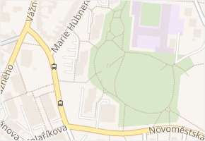Horácké náměstí v obci Brno - mapa ulice