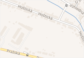 Hoštická v obci Brno - mapa ulice
