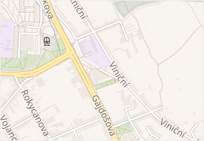 Hrabalova v obci Brno - mapa ulice