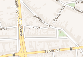 Jamborova v obci Brno - mapa ulice