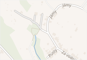 Jámy v obci Brno - mapa ulice