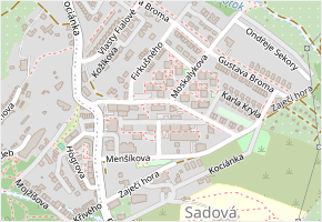Jarmily Kurandové v obci Brno - mapa ulice
