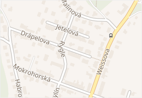 Jetelová v obci Brno - mapa ulice