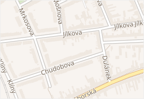 Jílkova v obci Brno - mapa ulice