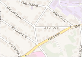 Jiříkovského v obci Brno - mapa ulice