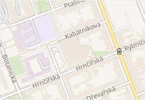 Kabátníkova v obci Brno - mapa ulice