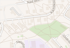 Kachlíkova v obci Brno - mapa ulice