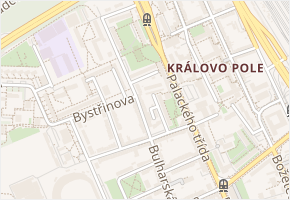 Kamanova v obci Brno - mapa ulice