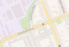 Kartouzská v obci Brno - mapa ulice