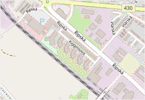 Kigginsova v obci Brno - mapa ulice