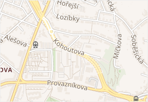 Klidná v obci Brno - mapa ulice