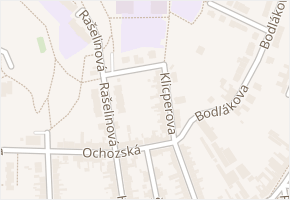 Kocourkova v obci Brno - mapa ulice