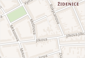 Konečného v obci Brno - mapa ulice