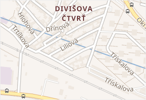 Kosatcová v obci Brno - mapa ulice