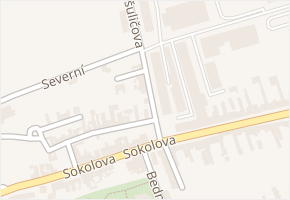 Košuličova v obci Brno - mapa ulice