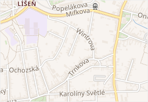 Kotulánova v obci Brno - mapa ulice