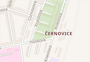 Krausova v obci Brno - mapa ulice