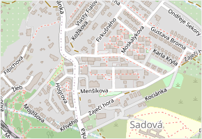 Kumpoštova v obci Brno - mapa ulice