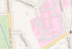 Kunzova v obci Brno - mapa ulice