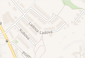 Lacinova v obci Brno - mapa ulice