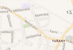 Malínská v obci Brno - mapa ulice