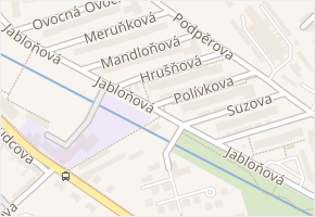 Mandloňová v obci Brno - mapa ulice