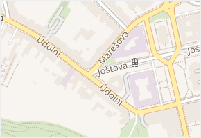 Marešova v obci Brno - mapa ulice