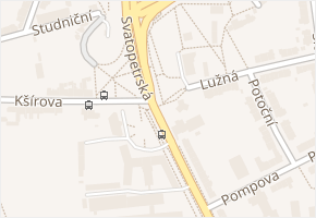 Mariánské náměstí v obci Brno - mapa ulice