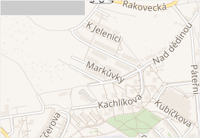 Markůvky v obci Brno - mapa ulice