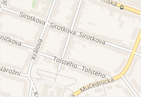 Mezníkova v obci Brno - mapa ulice