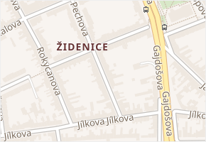 Mikšíčkova v obci Brno - mapa ulice