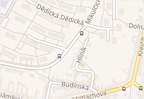 Mikulčická v obci Brno - mapa ulice