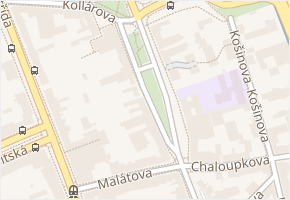 Mojmírovo náměstí v obci Brno - mapa ulice
