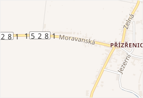 Moravanská v obci Brno - mapa ulice