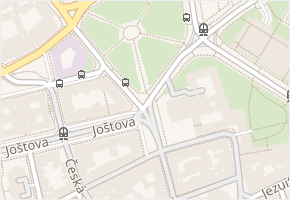 Moravské náměstí v obci Brno - mapa ulice