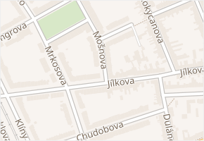 Mošnova v obci Brno - mapa ulice